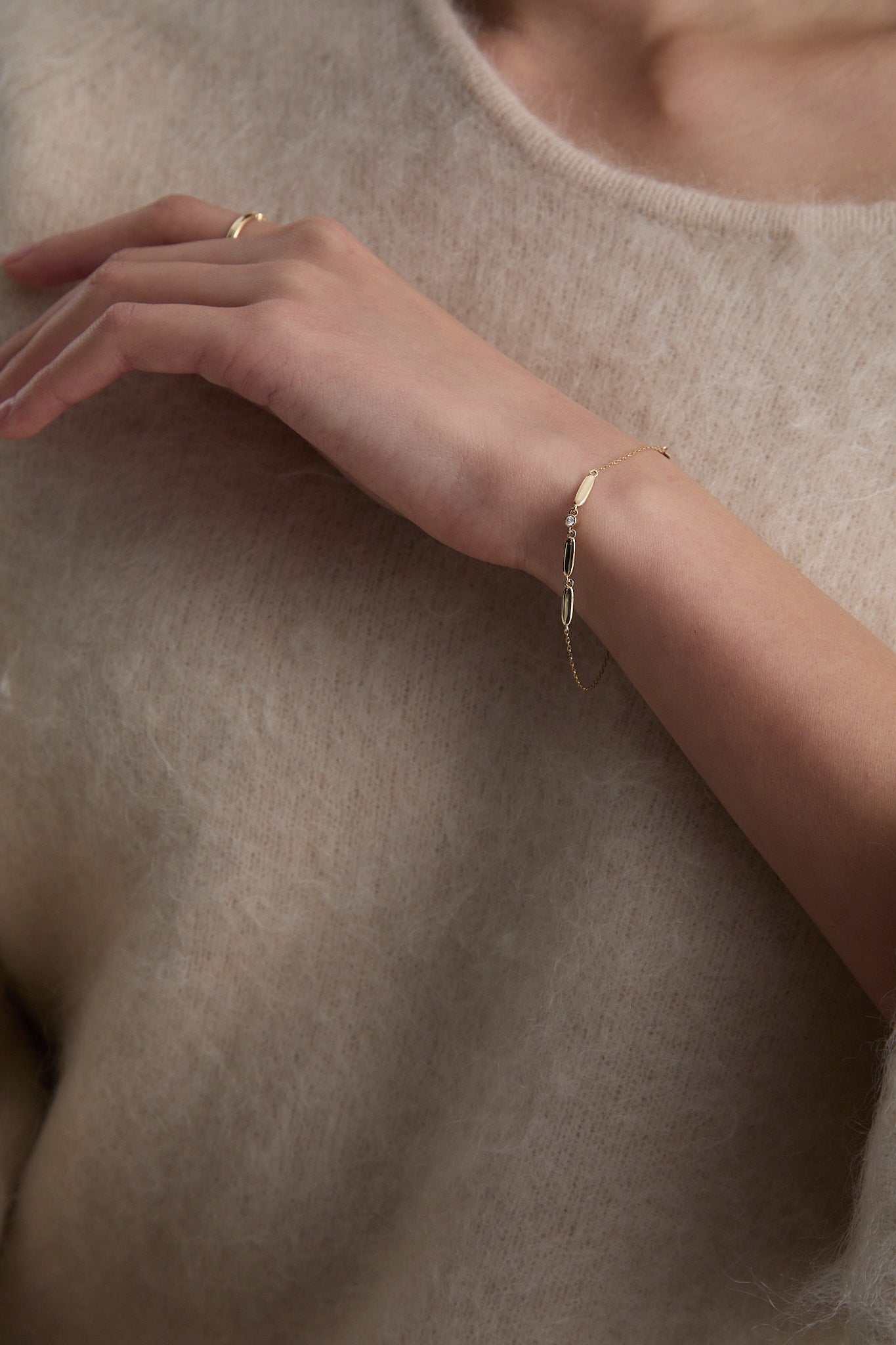 Bransoletka złota Cube N°2 - BELLER: Official Online Store & Luxury Jewelry Atelier
