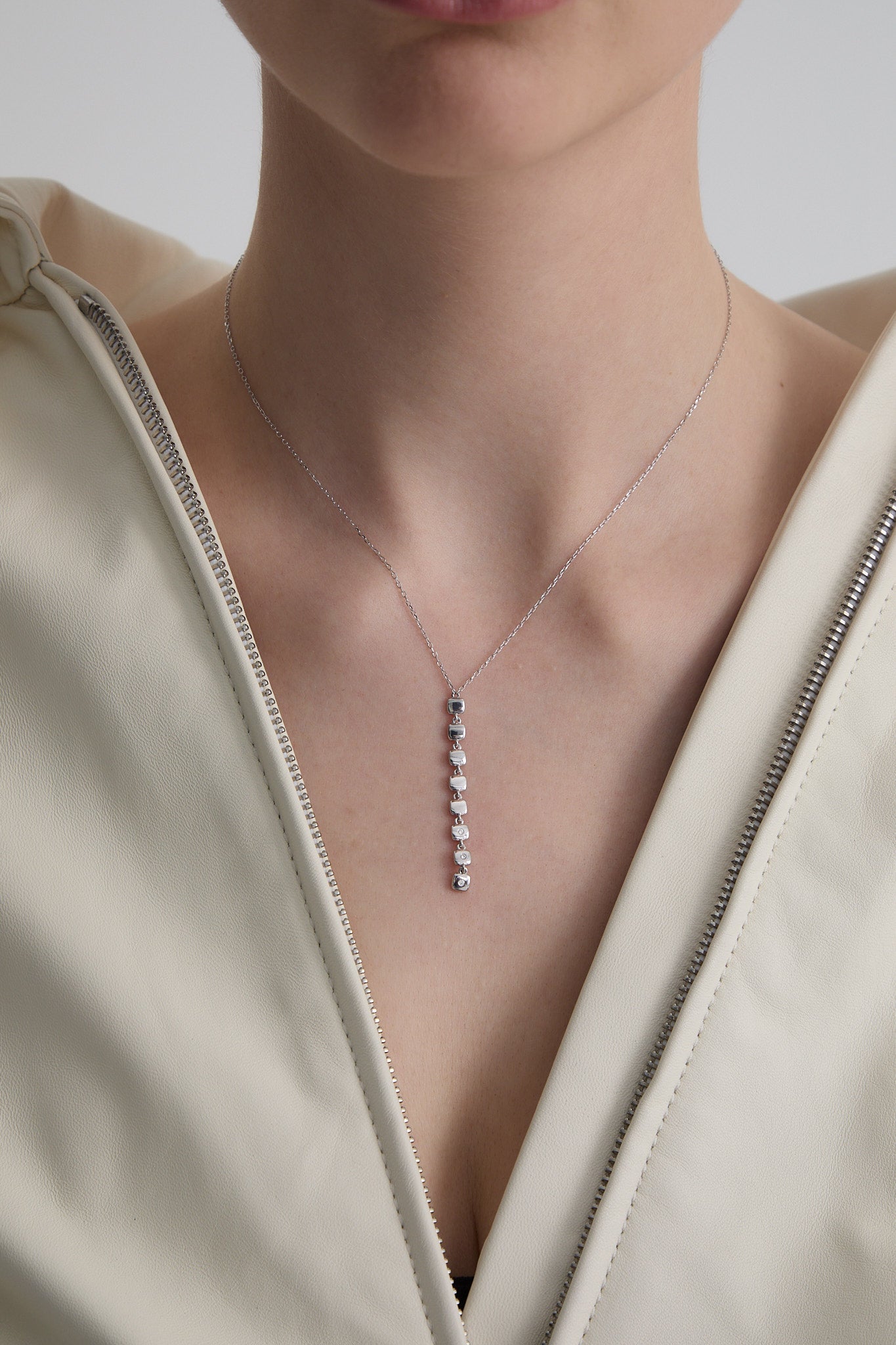 Naszyjnik srebrny Cube N°3 - BELLER: Official Online Store & Luxury Jewelry Atelier