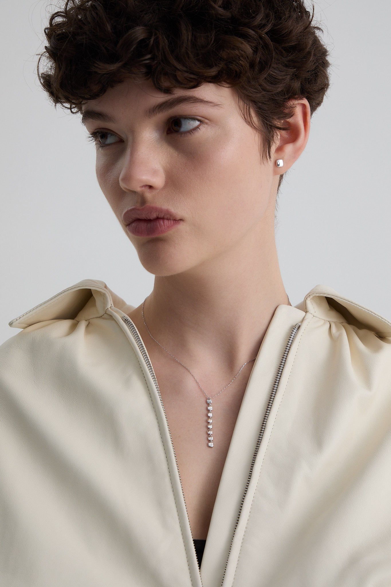Naszyjnik srebrny Cube N°3 - BELLER: Official Online Store & Luxury Jewelry Atelier