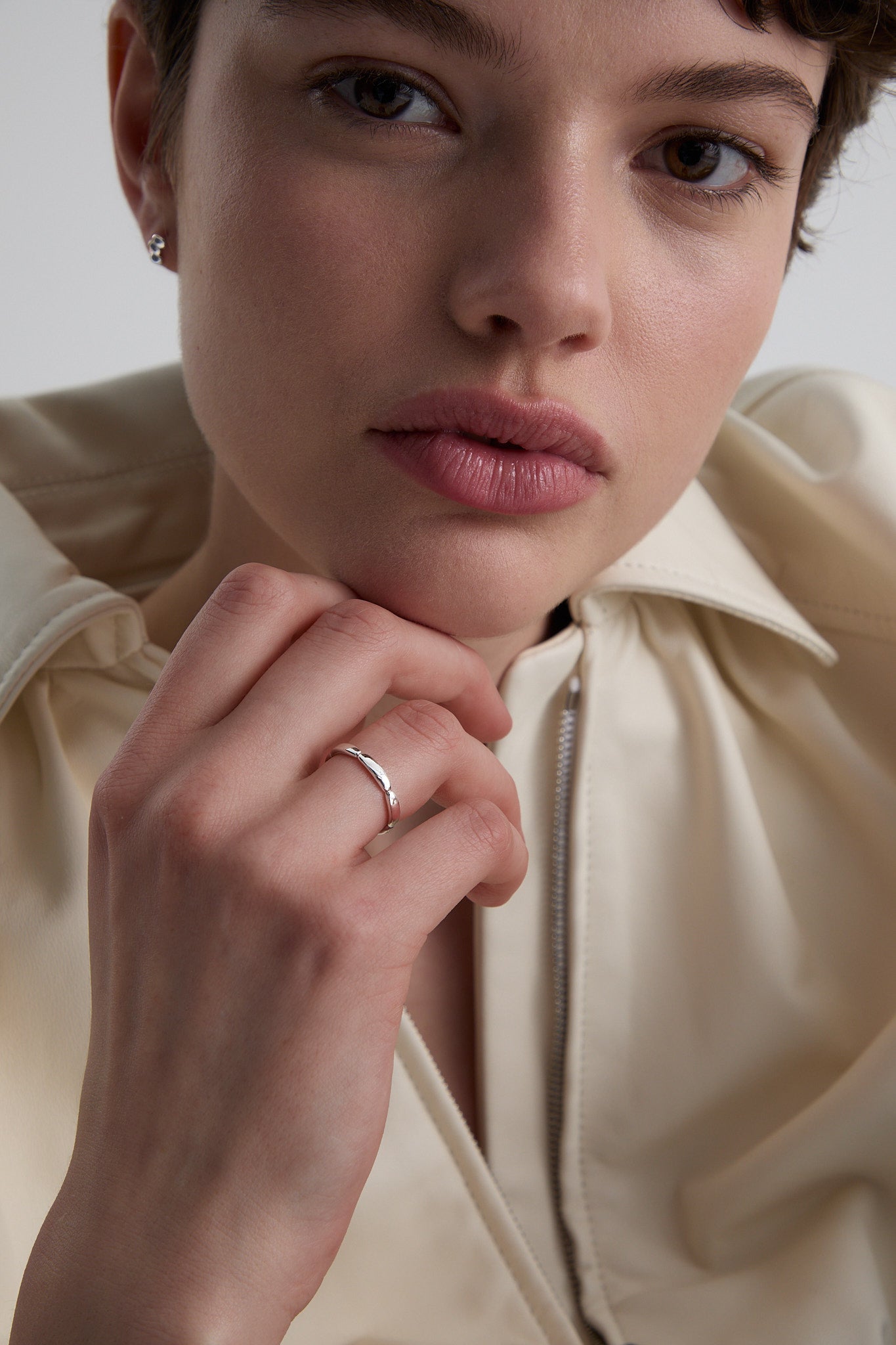 Pierścionek srebrny Cube N°2 - BELLER: Official Online Store & Luxury Jewelry Atelier