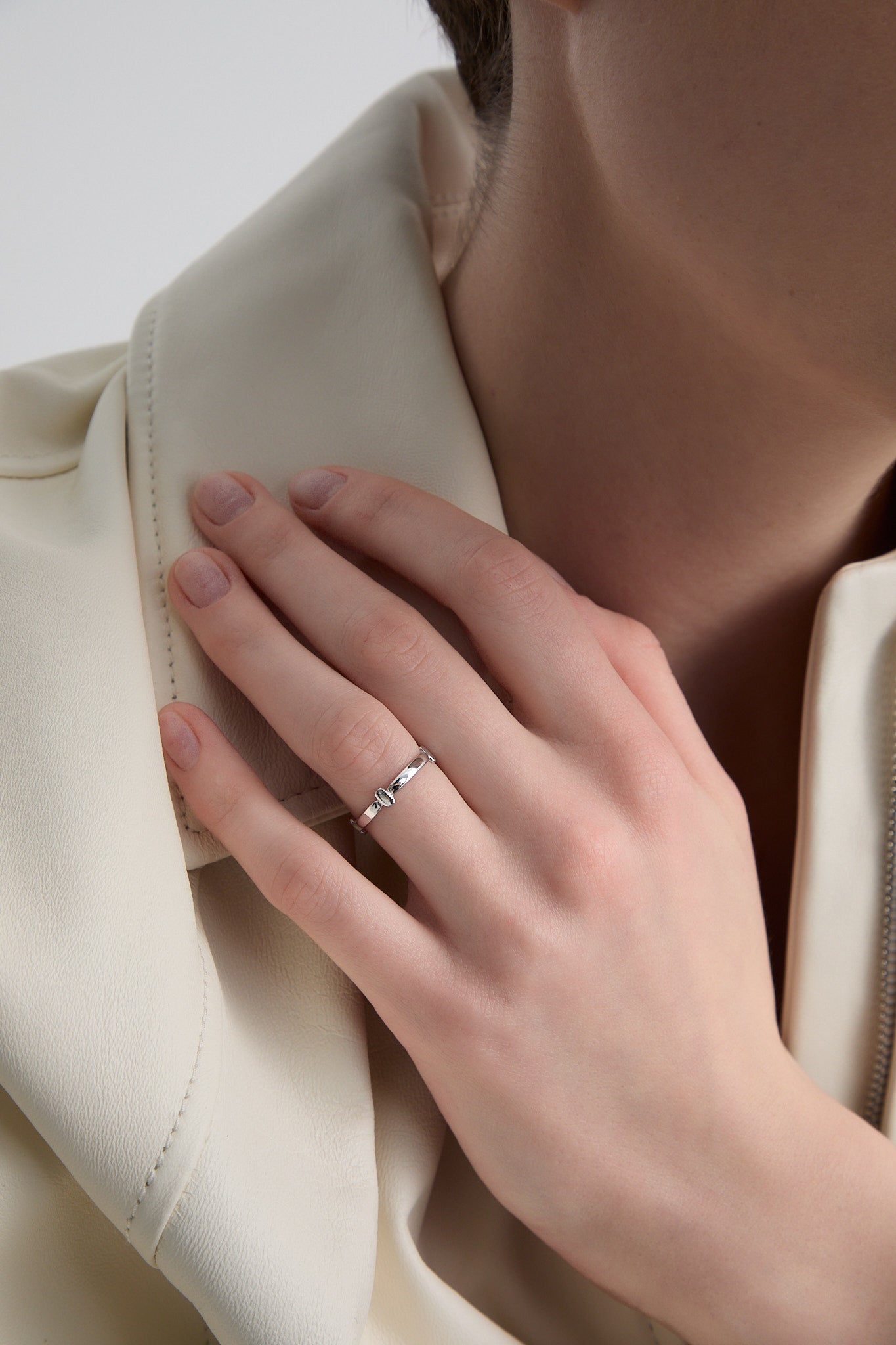 Pierścionek srebrny Cube N°7 - BELLER: Official Online Store & Luxury Jewelry Atelier