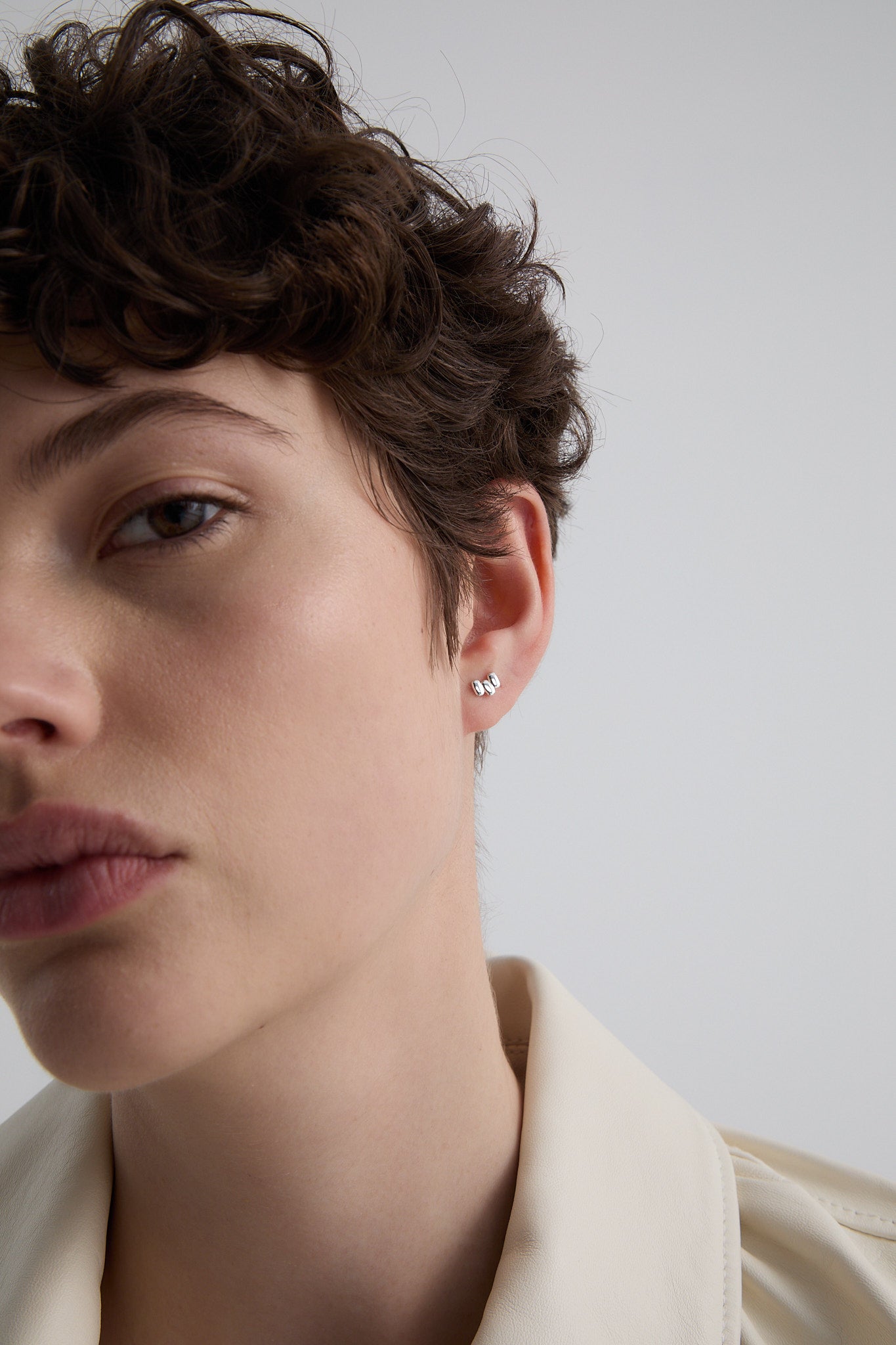 Kolczyki srebrne Cube N°3 - BELLER: Official Online Store & Luxury Jewelry Atelier