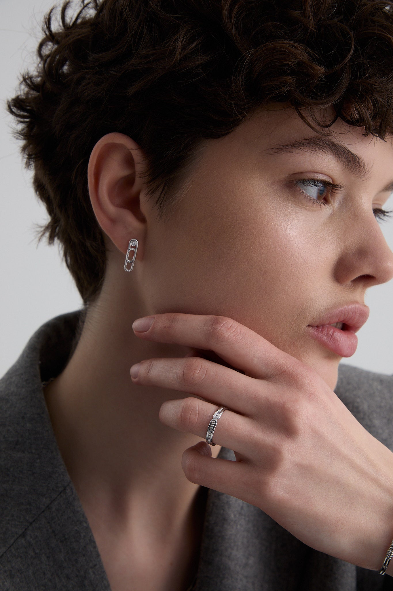 Pierścionek srebrny Elements N°6 - BELLER: Official Online Store & Luxury Jewelry Atelier