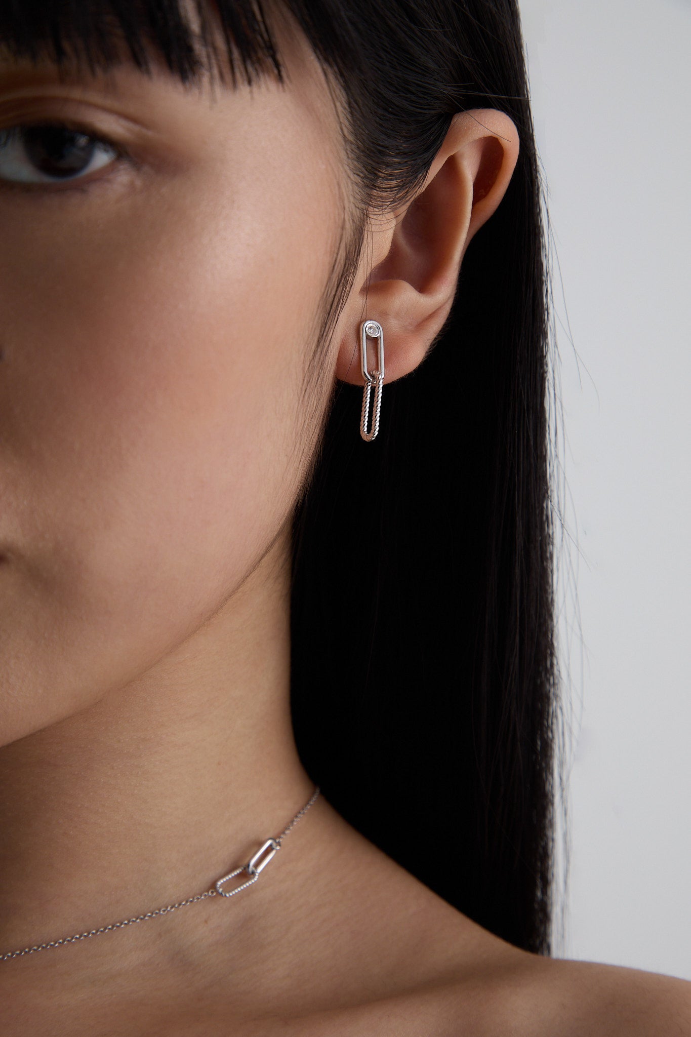 Kolczyki srebrne Elements N°5 - BELLER: Official Online Store & Luxury Jewelry Atelier