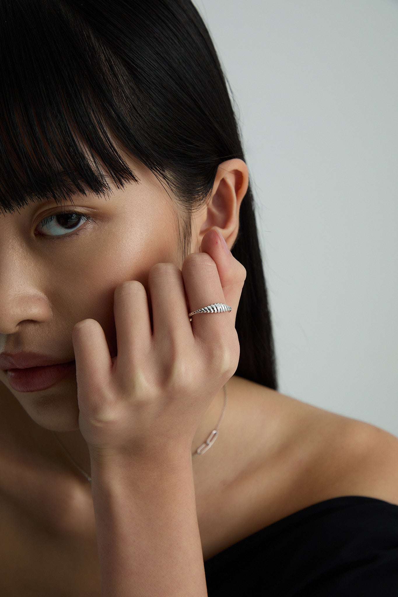 Pierścionek srebrny Elements N°4 - BELLER: Official Online Store & Luxury Jewelry Atelier
