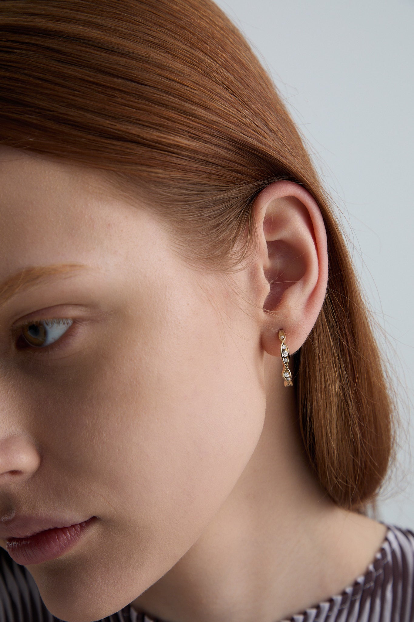 Kolczyki złote On the edge N°2 - BELLER: Official Online Store & Luxury Jewelry Atelier