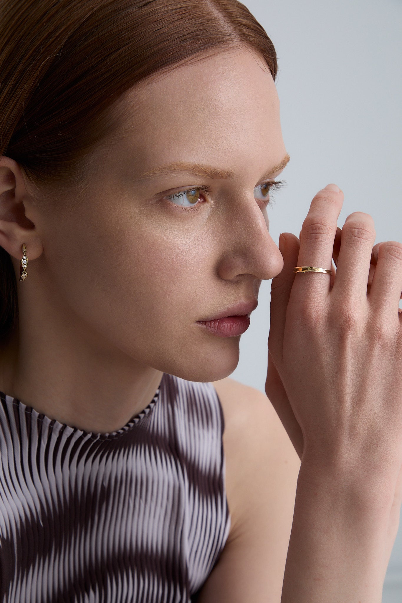 Pierścionek złoty On the edge N°3 - BELLER: Official Online Store & Luxury Jewelry Atelier