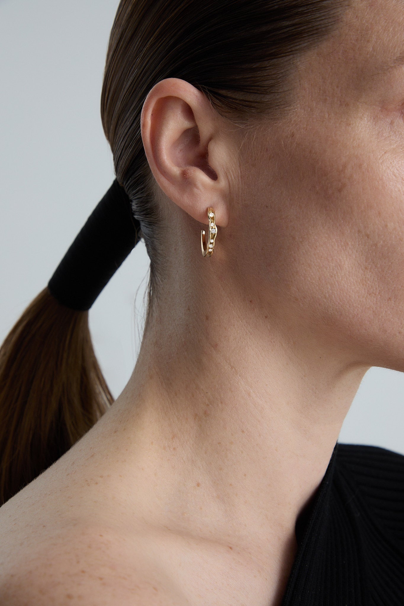 Kolczyki złote On the edge N°3 - BELLER: Official Online Store & Luxury Jewelry Atelier