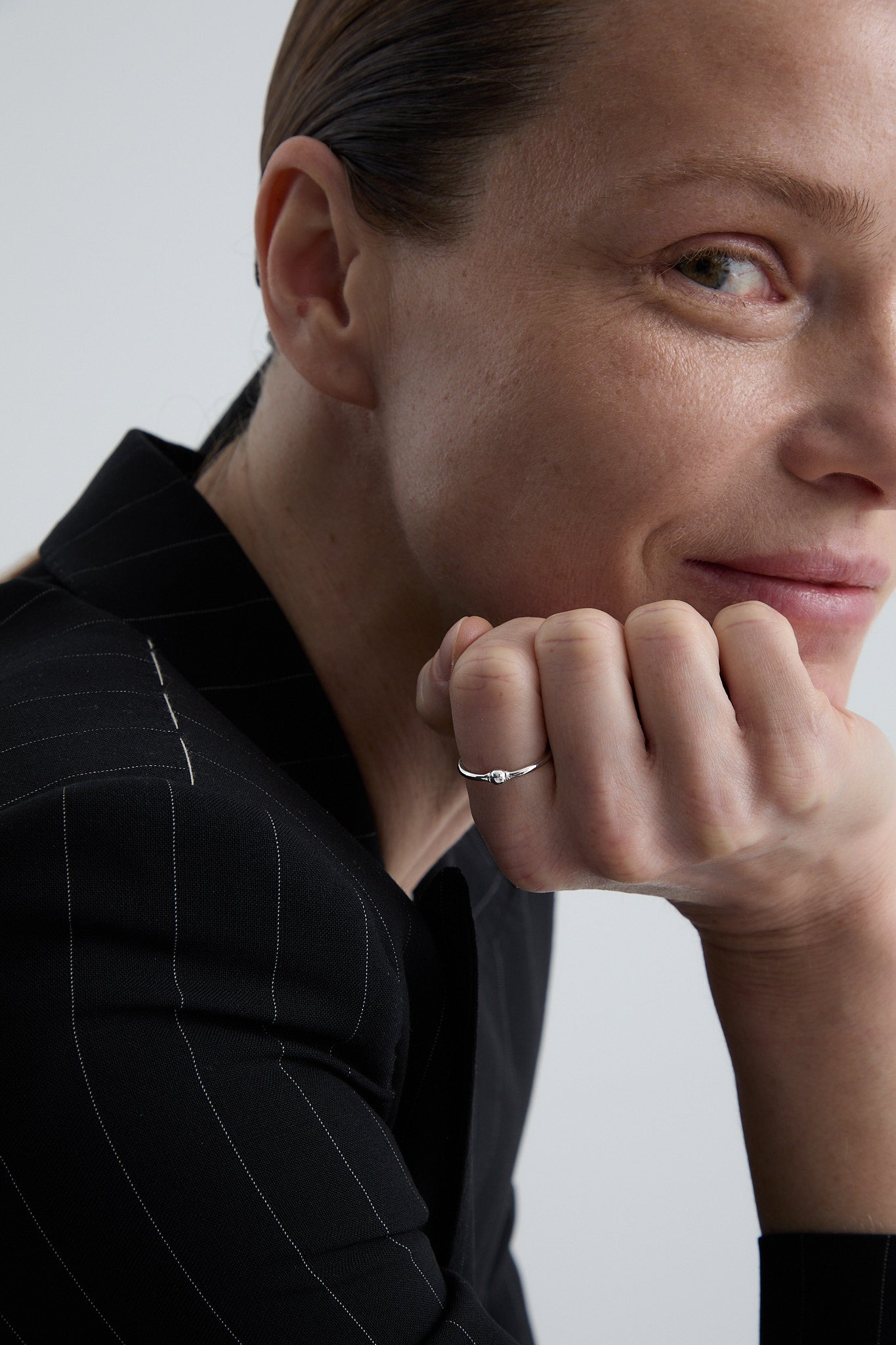 Pierścionek srebrny Pearl N°3 - BELLER: Official Online Store & Luxury Jewelry Atelier