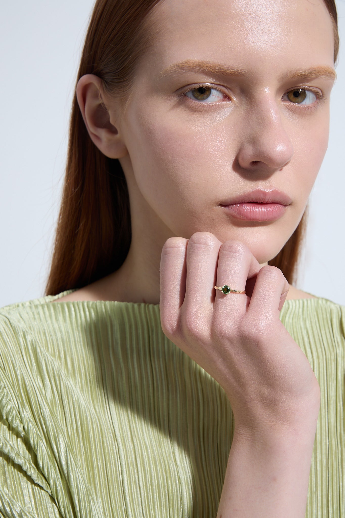 Pierścionek złoty z turmalinem B One N°31 - BELLER: Official Online Store & Luxury Jewelry Atelier