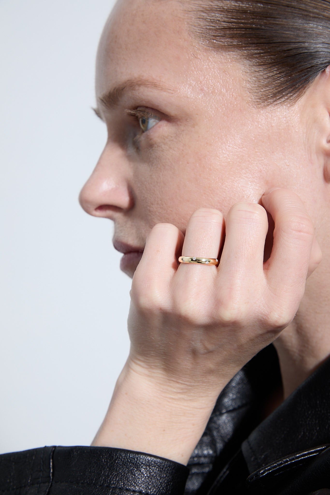 Obrączka złota z brylantami D - E VVS1 Soulmate N°2 - BELLER: Official Online Store & Luxury Jewelry Atelier