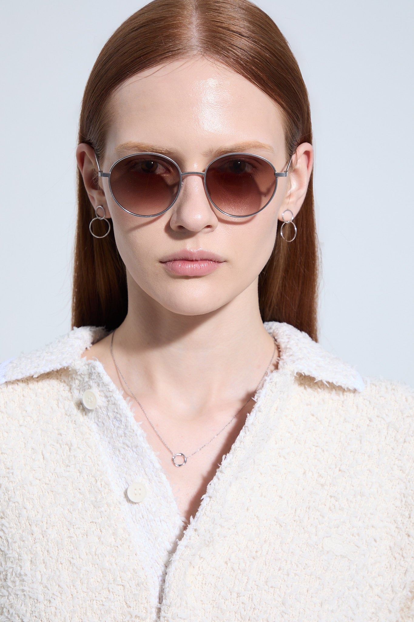 Okulary srebrne Eyewear N°3 - BELLER: Official Online Store & Luxury Jewelry Atelier