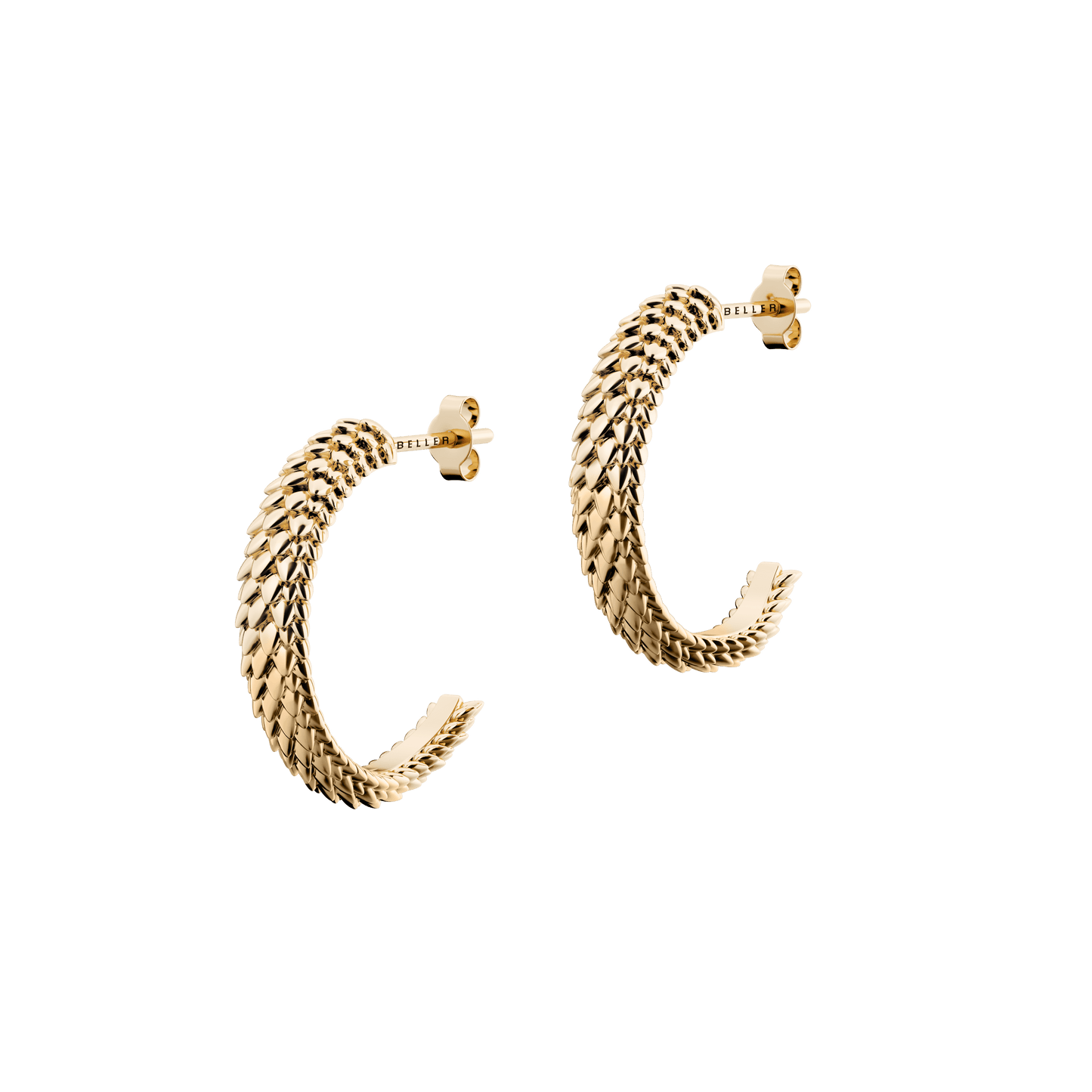 Kolczyki złote Smok Wawelski N°1 - BELLER: Official Online Store & Luxury Jewelry Atelier