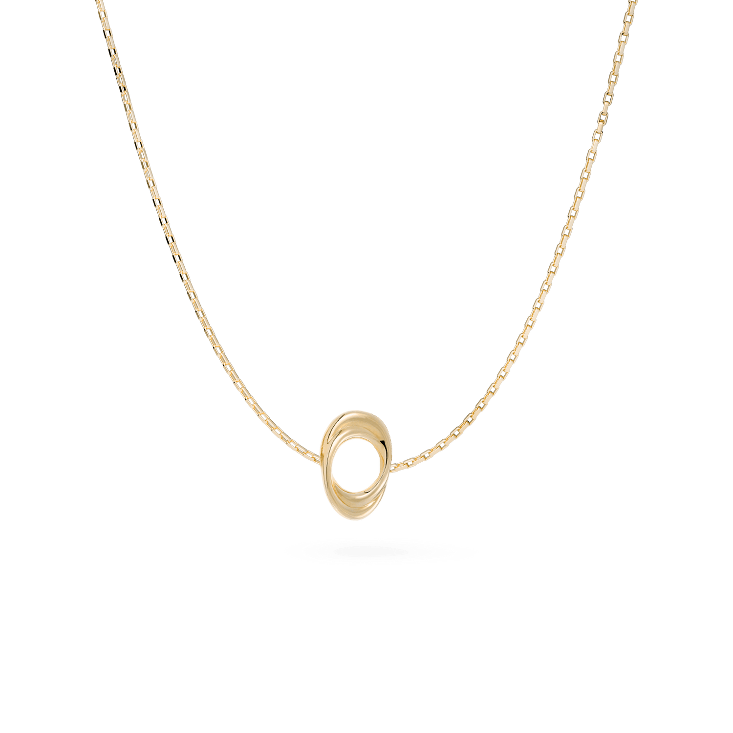 Naszyjnik złoty Twirl N°1 - BELLER: Official Online Store & Luxury Jewelry Atelier