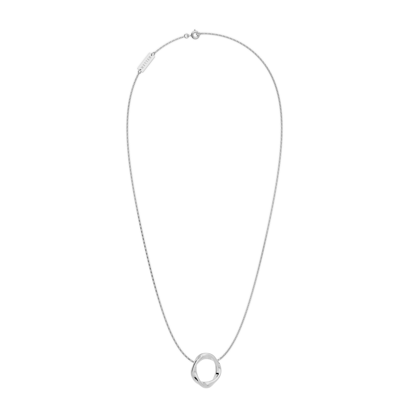 Naszyjnik srebrny Twirl N°4 - BELLER: Official Online Store & Luxury Jewelry Atelier