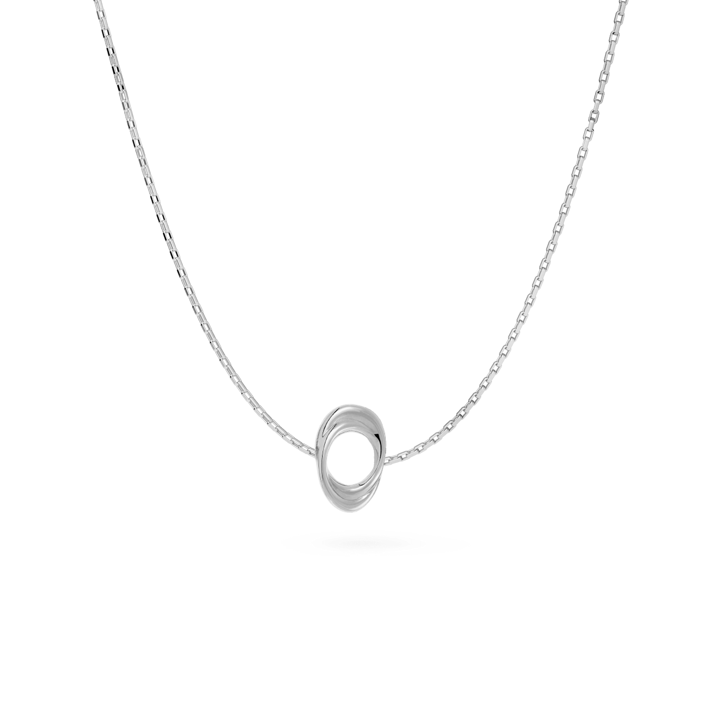 Naszyjnik srebrny Twirl N°1 - BELLER: Official Online Store & Luxury Jewelry Atelier