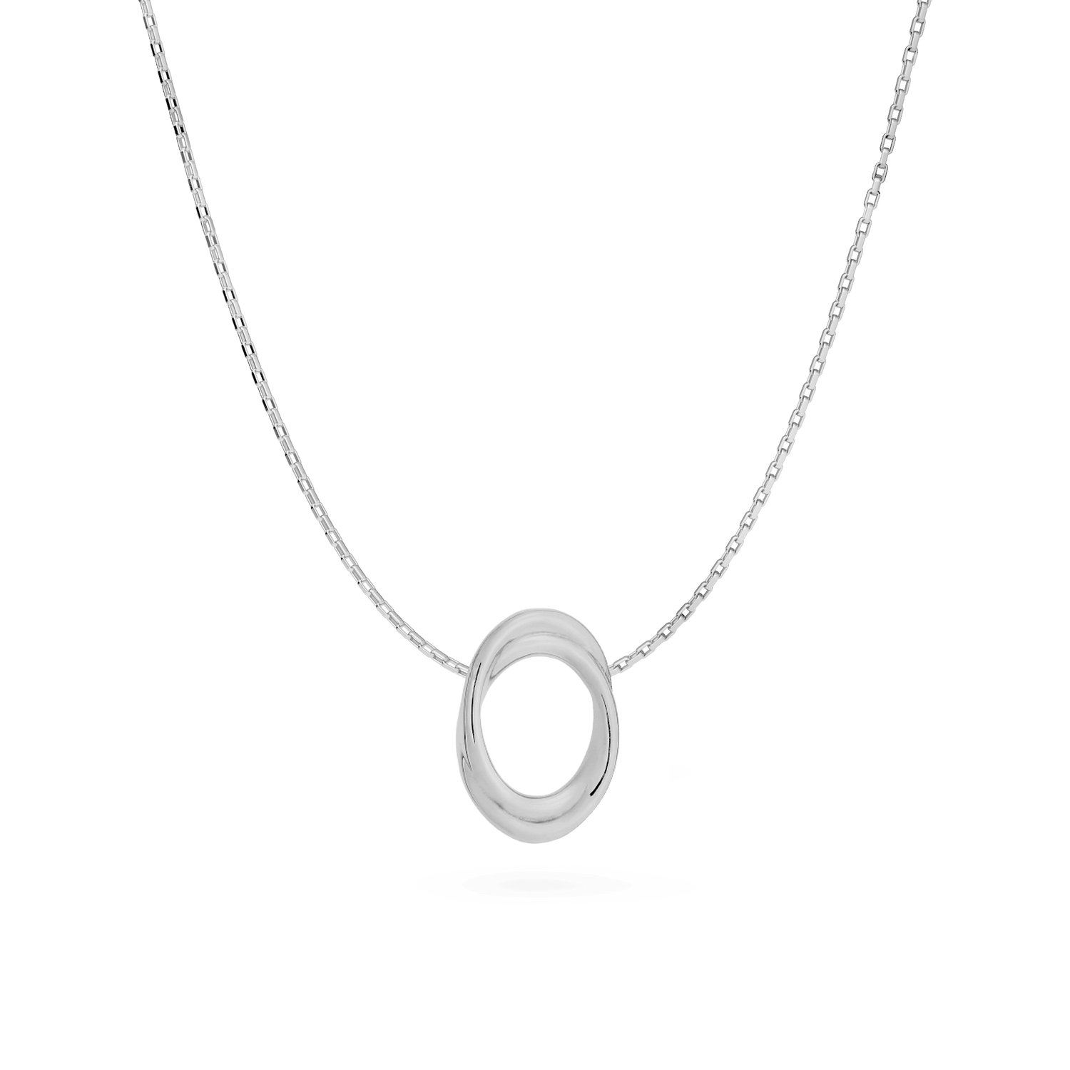 Naszyjnik srebrny Twirl N°2 - BELLER: Official Online Store & Luxury Jewelry Atelier